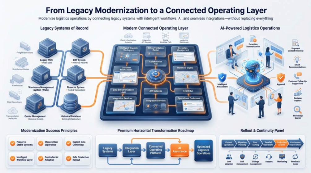 Legacy Modernization to a Connected Operating Layer