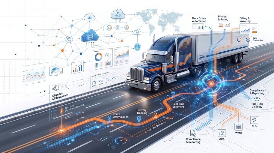 Transport Operations with Intelligent Dispatch