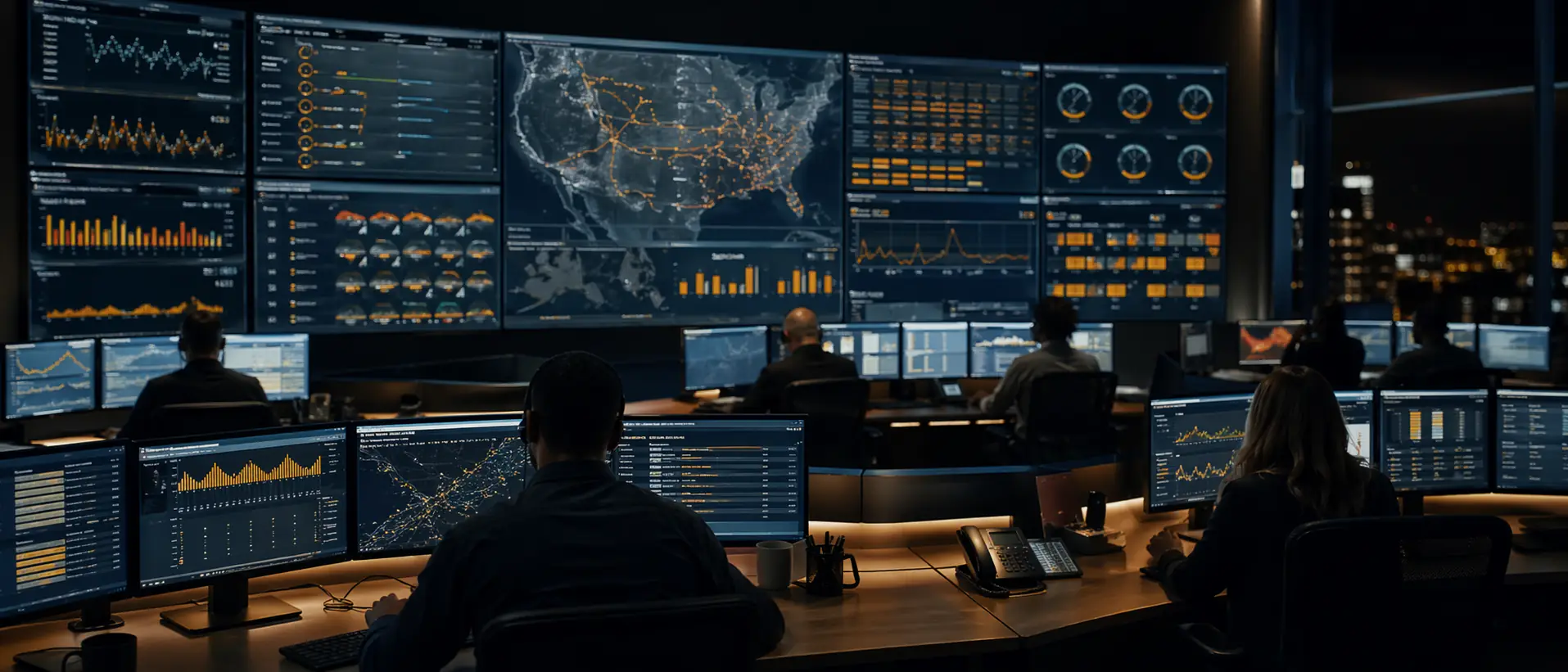 Operations control view for linehaul and dispatch coordination
