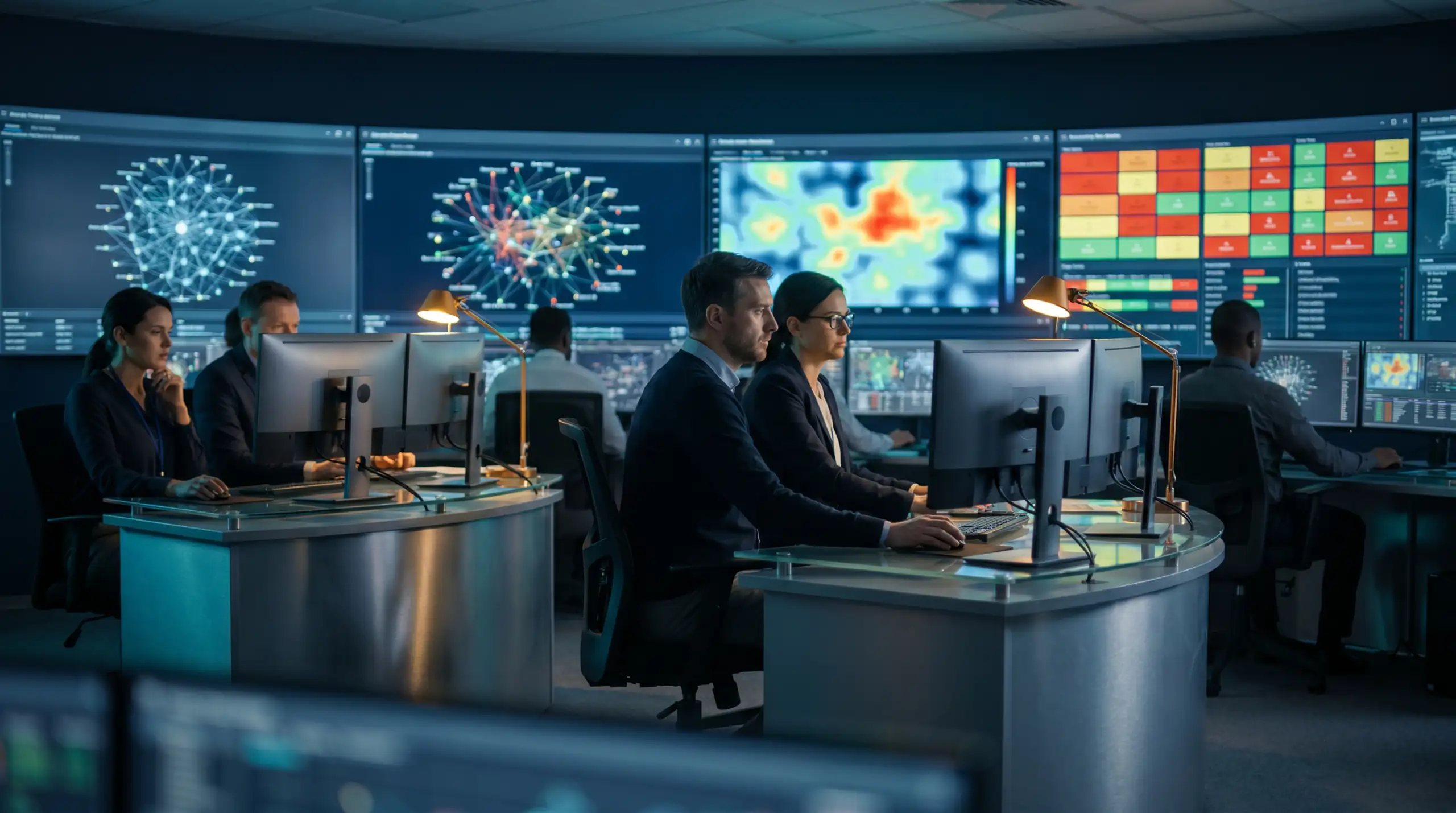 Supply chain command centre with planning and execution visibility