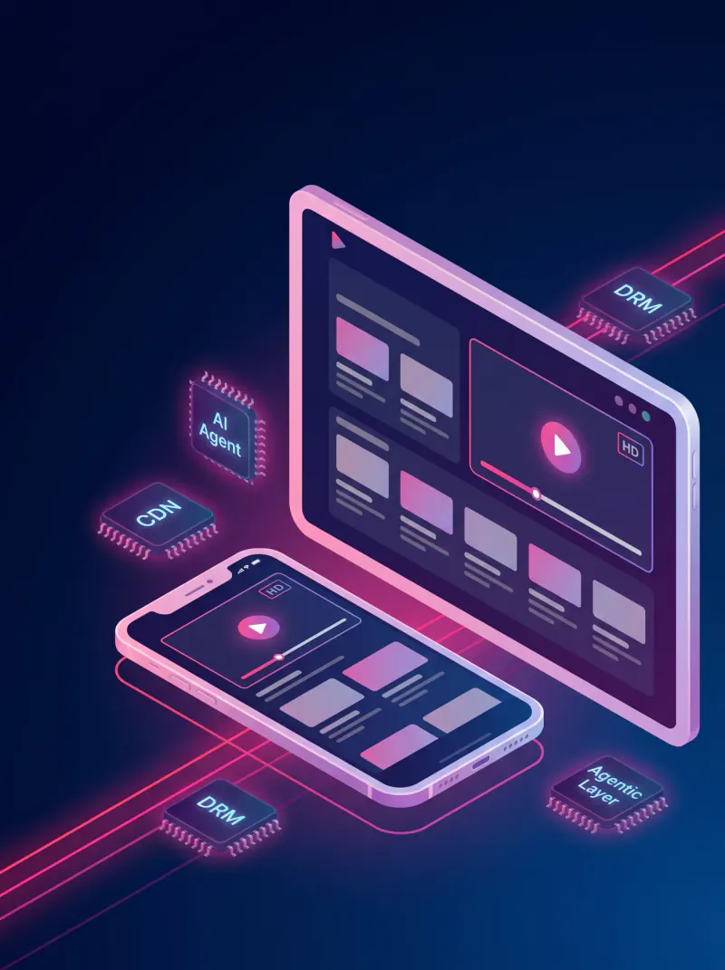 OTT streaming app development across web, mobile, and smart TV by ideyaLabs
